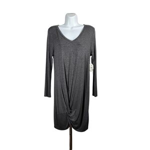 ALTAR'D STATE LONG SLEEVE KNOT DETAIL DRESS